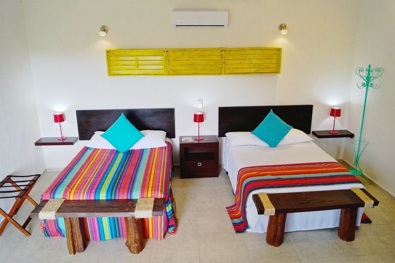 Hotel Puerto Holbox Beach Front Bagian luar foto